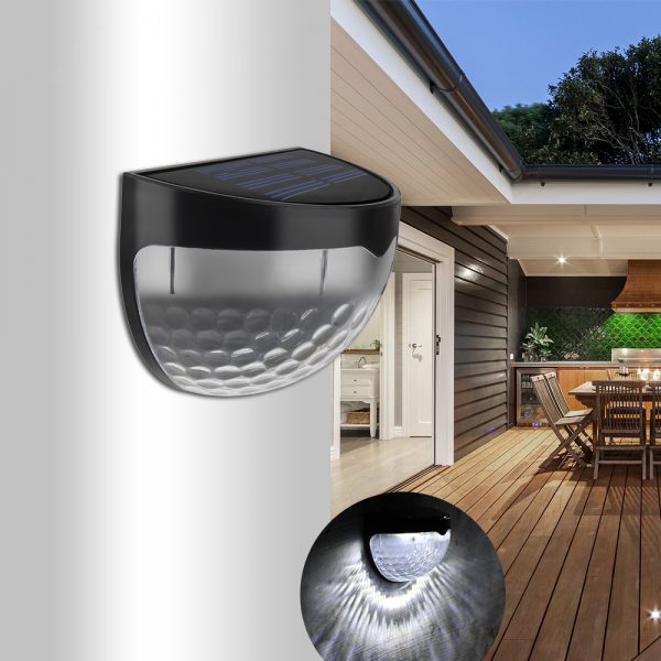 Solar Wall Lamp - 4 Pack - Image 5