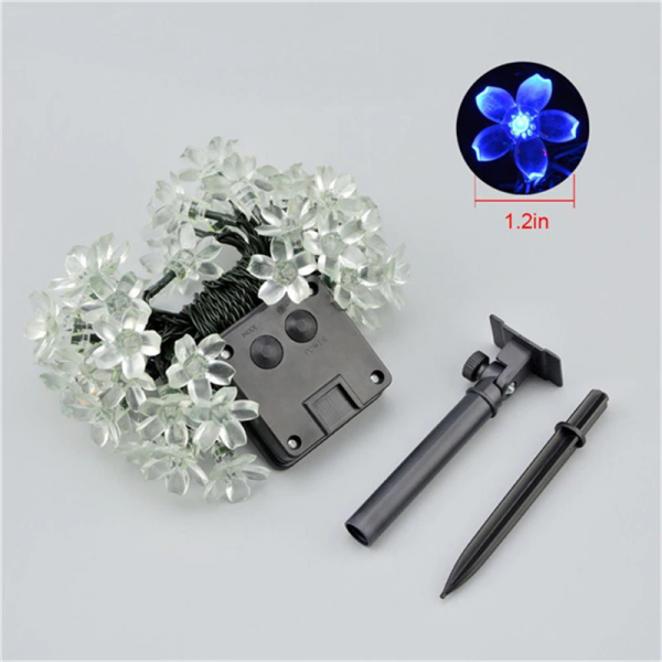 Solar Flower Christmas Lights - Image 6