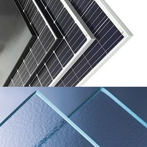 Antireflective glass  ★ Translucency of normal luminance is increased by 2%  ★ Self-cleaning function  ★ Module efficiency is increased by 2%  ★ Service life is as long as 25 years(30 years optional)