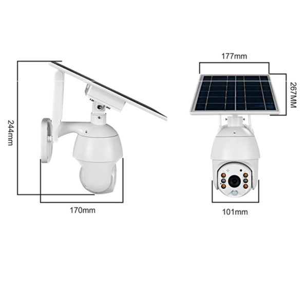 Solar 4G/WIFI Camera Street Light - Image 2
